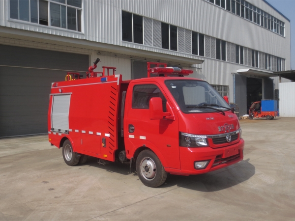 途逸單排水罐消防車（藍牌）