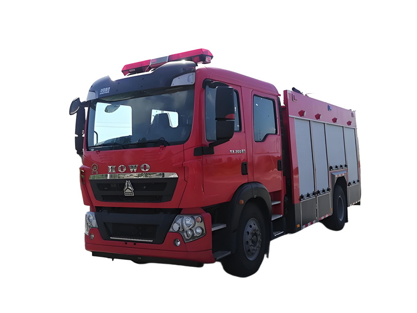 豪沃6.1噸水罐消防車