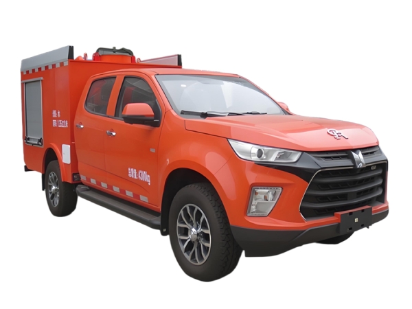 四驅(qū)慶鈴雙排皮卡森林消防車