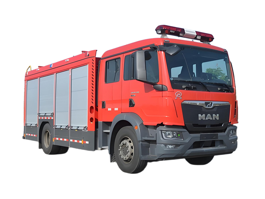 德國曼恩壓縮空氣泡沫消防車